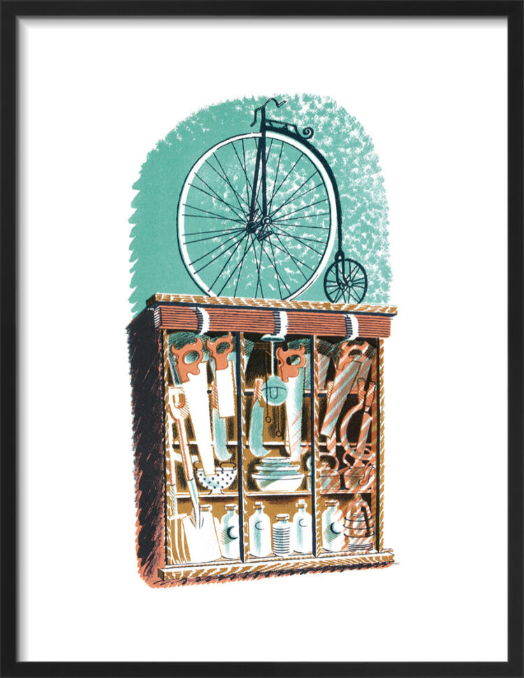 Hardware Framed Art Print by Eric Ravilious