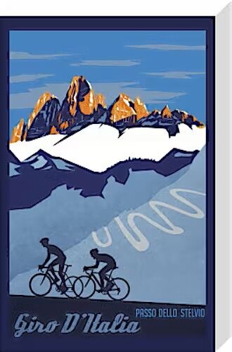 Giro D'Italia Canvas Art Print by Sassan Filsoof