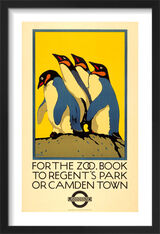For the Zoo, book to Regent's Park, 1921 Framed Art Print by Charles Paine