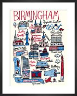 Birmingham Cityscape by Julia Gash