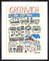 London - Greenwich Cityscape by Julia Gash