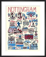 Nottingham Cityscape by Julia Gash