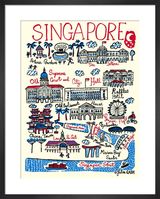 Singapore Cityscape by Julia Gash