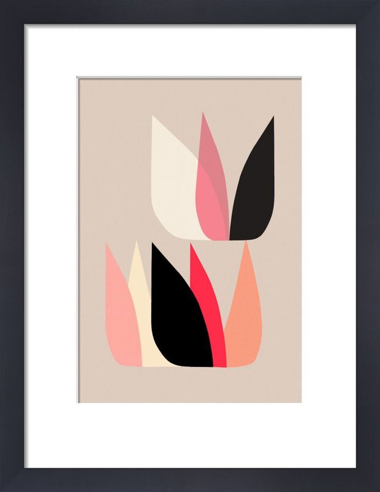 Lotus Framed Art print by Inaluxe