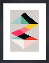 Voyage Art print by Inaluxe
