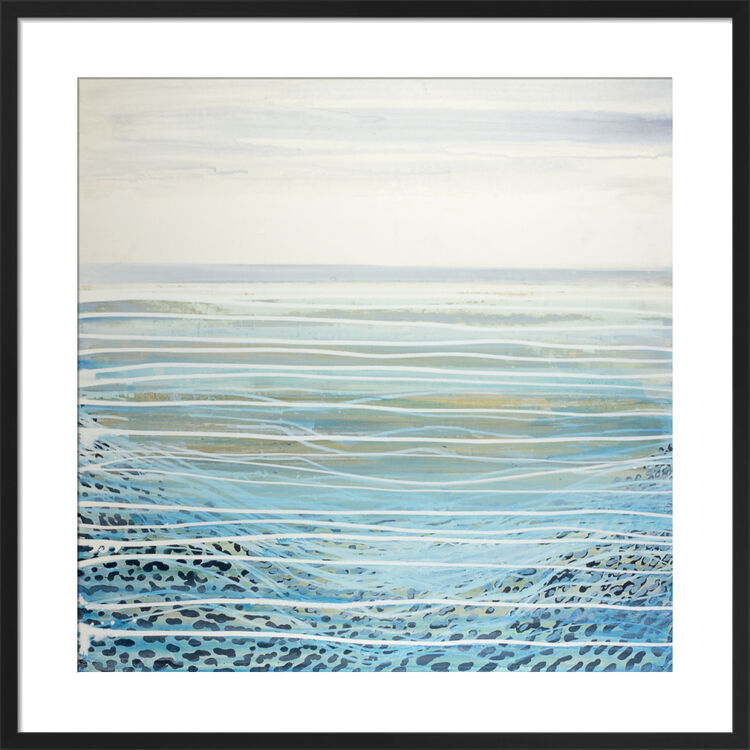 Brancaster Inlet Framed Art Print by Andrew Lansley