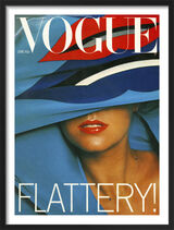 Vogue June 1977 Framed Art Print by Barry Lategan