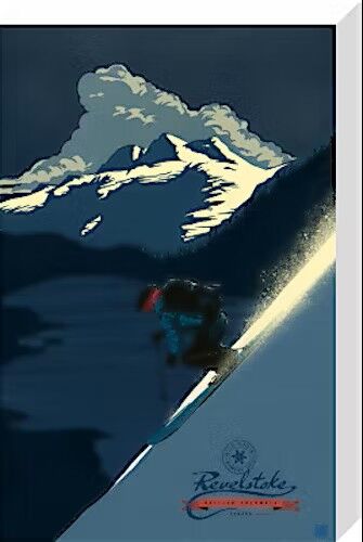 Revelstoke Canvas Art Print by Sassan Filsoof