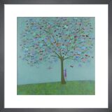 Magic Tree Framed Art Print by Emma Brownjohn