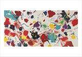 Untitled, 1982, Los Angeles Art Print by Sam Francis