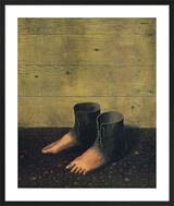 Le Modele Rouge, 1935 Framed Art Print by Rene Magritte