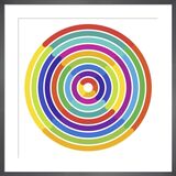 Colour Wheel - Rainbows by Simon C Page