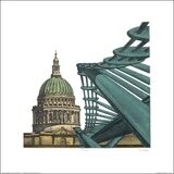 St Paul's Framed Art Print by Barry Goodman