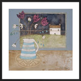 A Full Moon In Spring Framed Art Print by Louise O'Hara