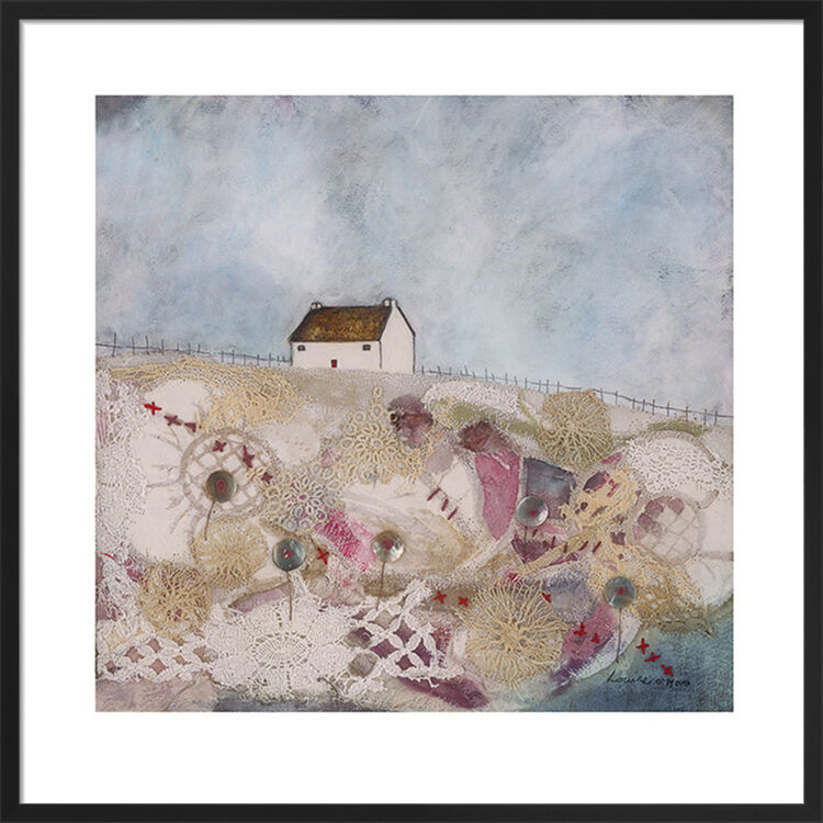 Tell Tale Signs Of Spring Framed Art Print by Louise O'Hara
