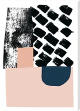 Counter Balance Canvas Art Print by Lizzie Hillier