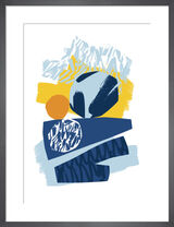 The Blue Hour Framed Art Print by Lizzie Hillier