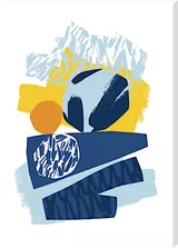 The Blue Hour Canvas Art Print by Lizzie Hillier