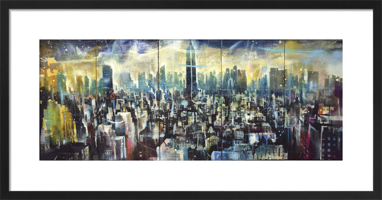NY Mad Max Framed Art Print by Bernard Vogel