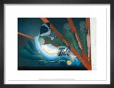 Cushicle: About to raise up from Chaise Lounge to Upright Framed special edition print by Archigram