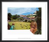 Bournemouth Steps, Lower Pleasure Gardens Framed special edition print by Archigram