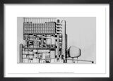 Furniture Manufactures Association Building for High Wycombe Framed special edition print by Archigram
