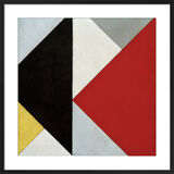 Contra-Compositie XIII Framed Art Print by Theo Van Doesburg