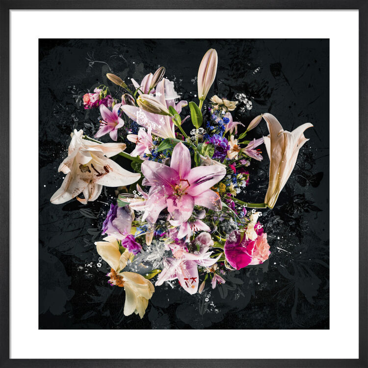 Bouquet VIII Framed Art Print by Teis Albers