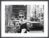 Audrey Hepburn, Breakfast at Tiffany's (1961) Framed Art Print by Anonymous