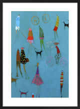 Rah Rah Framed Art Print by Emma Brownjohn Art Print