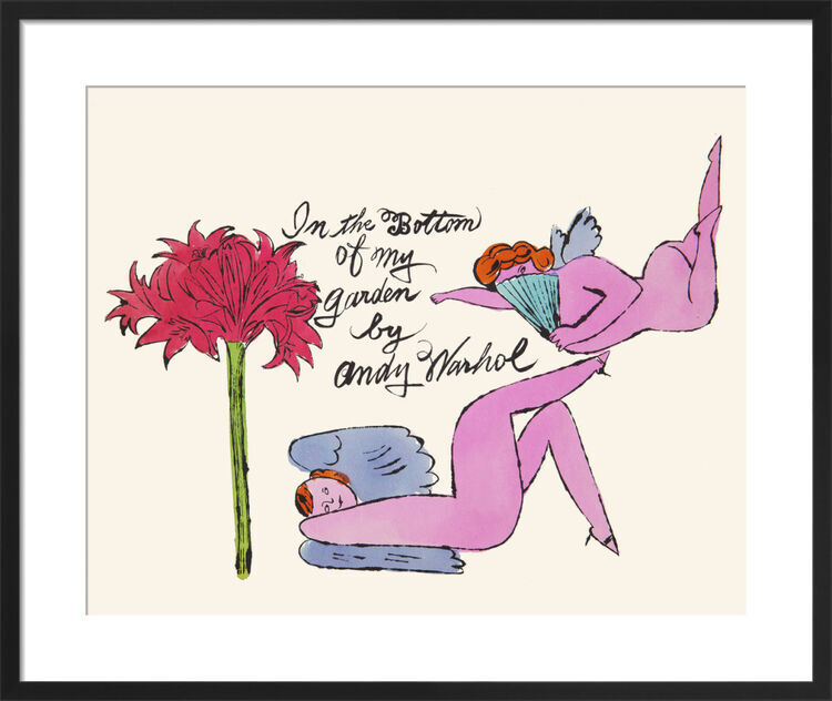 In the Bottom of my Garden, c.1956 Framed Art Print by Andy Warhol