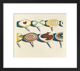 Big Suckers, 1971 Framed Art Print by Wayne Thiebaud