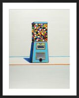 Blue Vendor, 1963 Framed Art Print by Wayne Thiebaud