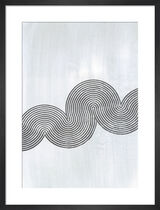 The Collision Series 517 Framed Art Print by Luca Brandi