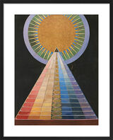 Group X, No. 1, Altarpiece, 1915 Framed Art Print by Hilma af Klint