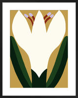 March Flower Framed Art Print by Eija Vehviläinen