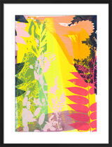 Botanical Garden Framed Art Print by Adeline Meilliez