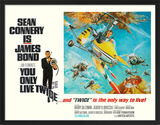 You Only Live Twice Framed Art Poster by The James Bond Collection