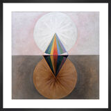 Group IX / SUW, The Swan, No. 12, 1915 Framed Art Print by Hilma af Klint