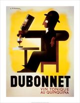 Dubonnet Art Print by A.M.Cassandre