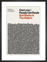 One Love Framed Art Print by Reign & Hail