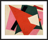 Painterly Architectonic, 1917 Framed Art Print by Lyubov Popova
