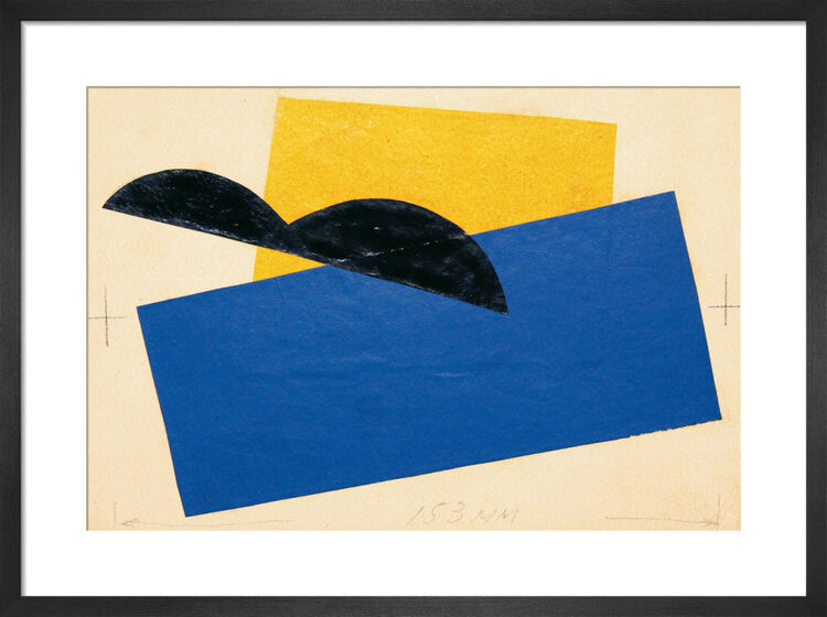 Embroidery Design for Verbovka Village Folk Centre, 1917 Framed Art Print by Lyubov Popova