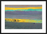 Coucher de Soleil Jaune et Vert, 1911 Framed Art Print by Félix Vallotton