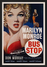 Bus Stop Framed Art Print by Cinema Greats