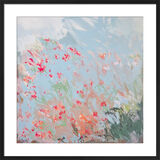 Breezy Pimpernels Framed Art Print by Claire Oxley