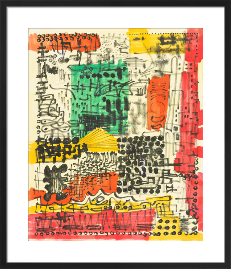 Cover Design Framed Art Print by Henry Moore