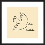 The Dove of Peace, 1945 Framed Art Print by Pablo Picasso