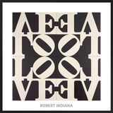 Love Rising Framed Art Print by Robert Indiana