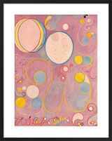 The Ten Largest, No. 8 (Adulthood) Framed Art Print by Hilma af Klint